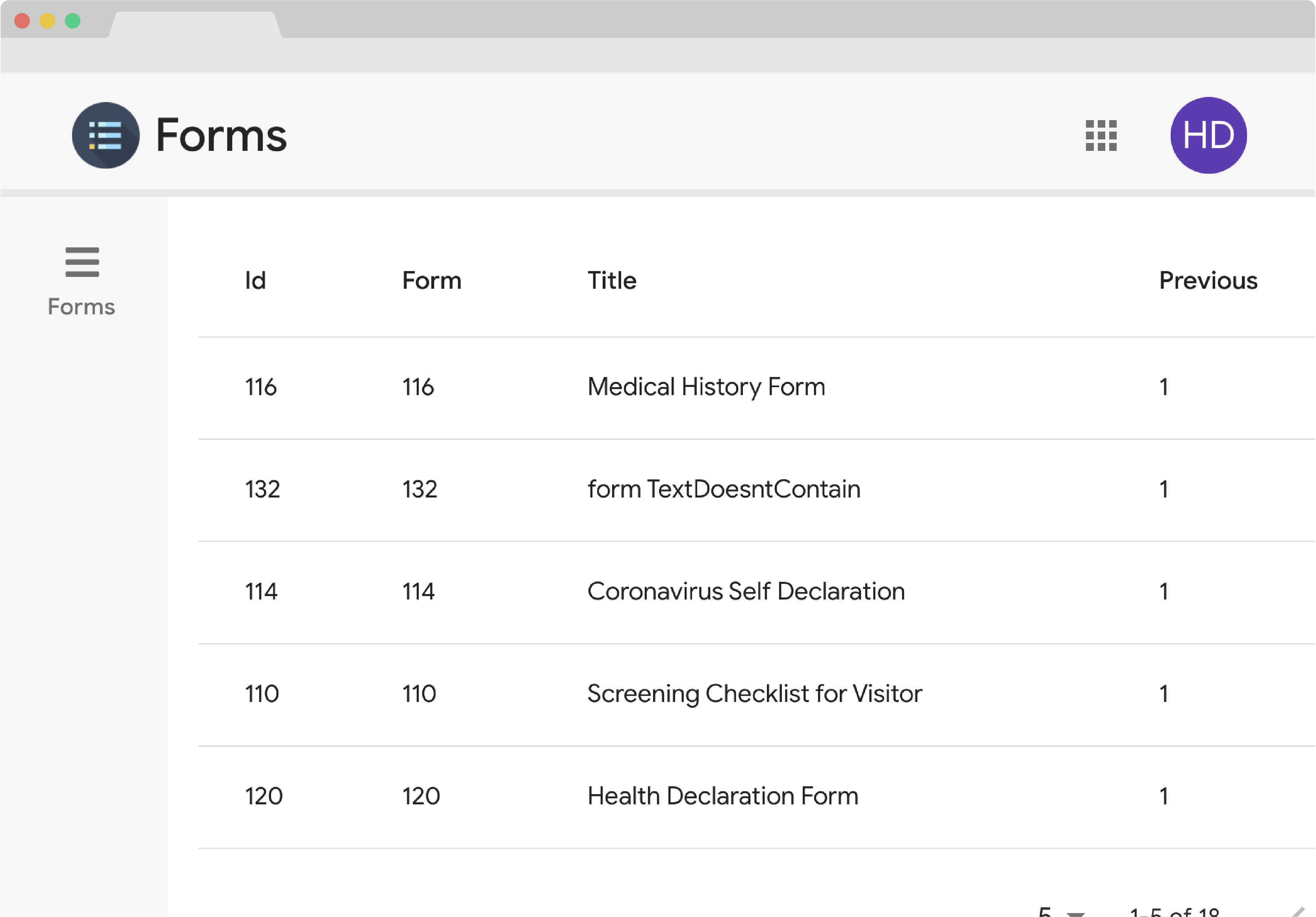 Forms - Collect sensitive patient information safely and securely. Building a HIPAA-compliant form with Forms just takes a couple of minutes, and zero technical skill.